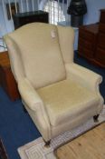 A modern Laura Ashley 'Southmold' wing back arm chair