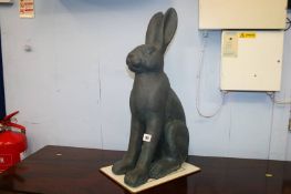 A large sitting Hare ornament