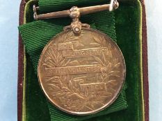 Medal; Long Service in the Volunteer Force to 1650 L . S.J.T. F. Jardine 3rd V.B. K.O.S.B.