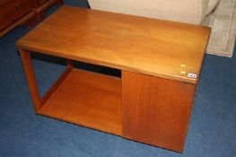 A teak McIntosh folding occasional table