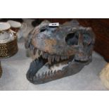 T-Rex skull