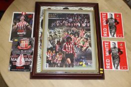 Collection of autographs, SAFC pictures and books