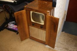 A radio gramophone, Development Co. Ltd, model H1800, walnut cased television
