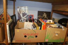 Collection of Elvis and Beatles memorabilia