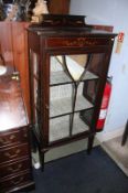 Edwardian china cabinet