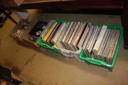 Three boxes of LPs and two boxes of assorted
