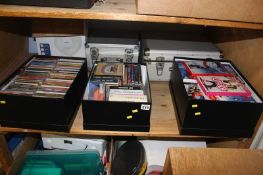 Quantity of LPs and DVDs