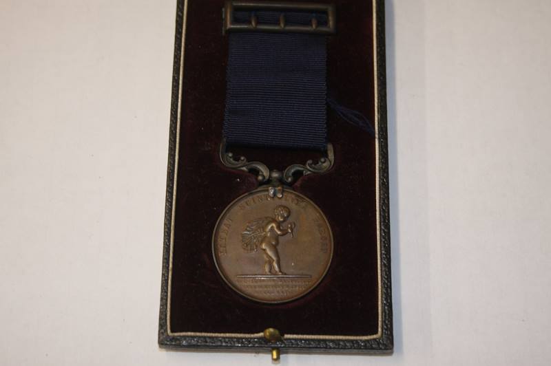 Royal Humane society medal to Andrew Rutherford