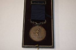 Royal Humane society medal to Andrew Rutherford