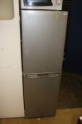 Logik silver fridge freezer