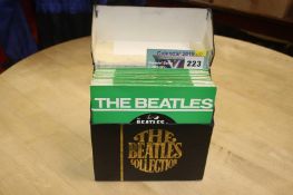 Boxed collection of Beatles singles