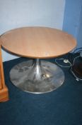 Circular coffee table