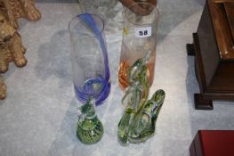 Assorted Caithness glass etc.