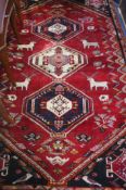 A Qashgai rug