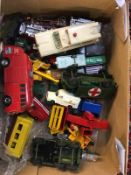 Collection of Die Cast toy cars, Dinky etc.