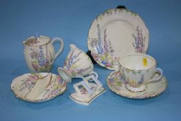 A part Foley china tea set