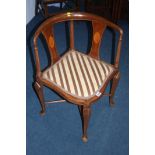 Edwardian corner chair