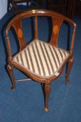 Edwardian corner chair