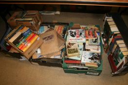 A large quantity of books, Military interest