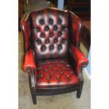 A Chesterfield armchair