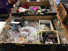 A large quantity of costume jewellery etc.