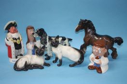 Quantity of Beswick, Doulton etc.