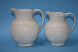 Two Cobridge water jugs