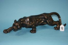 Model of a crouching Panther