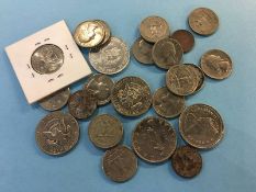 Collection of assorted coins