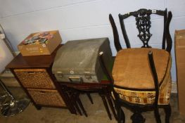 Pair of chairs, nest of tables etc.