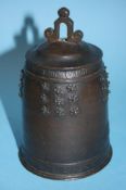 A small Chinese bronze bell