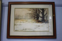 Tom Wilkinson, watercolour, signed, 'Landscape', 36 x 54cm