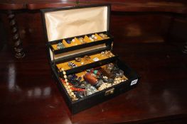 Jewellery box and contents