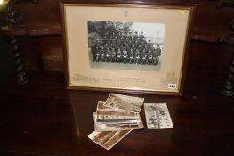 Military photo and postcards
