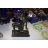 Reproduction Chiparus bronze figure