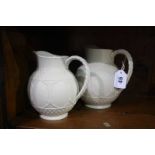 Two Corbridge jugs