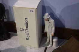 Royal Doulton figure Winston Churchill