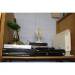 DVD players, heater etc.