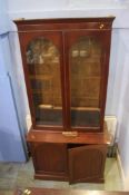 A Victorian style bookcase