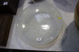 Opalescent Lalique style dish