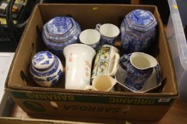 Assorted Ringtons china