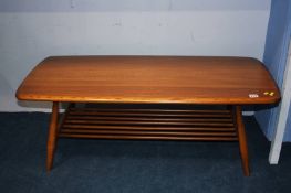 Ercol rectangular coffee table