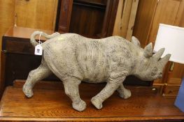 Rhino figure