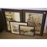 Collection of watercolours by K. Hogg