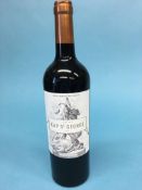 Six bottles of Saint Emilion Cap St George 2015