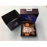 A boxed Strumento Marino Divers watch