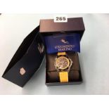 A boxed Strumento Marino Divers watch