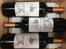 Six bottles St Emilion Cap St George 2015 (6)