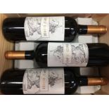 Six bottles St Emilion Cap St George 2015 (6)