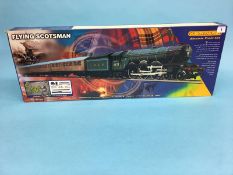 A boxed Hornby Railways 'Flying Scotsman' LNER train set